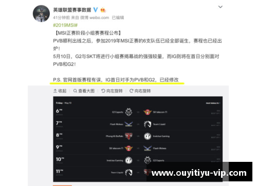 欧亿体育官网大洋洲联赛赛程改变，必须重新规划比赛
